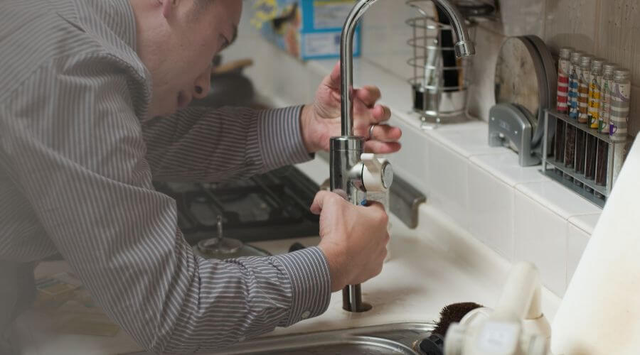 Professional bathroom faucet installation in Burlington, IN